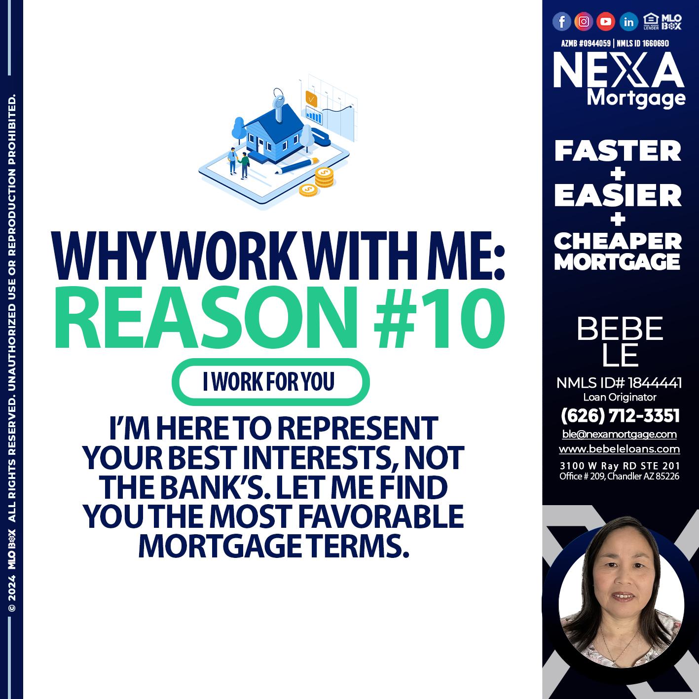 R10 - Bebe Le- Serving California -Loan Originator