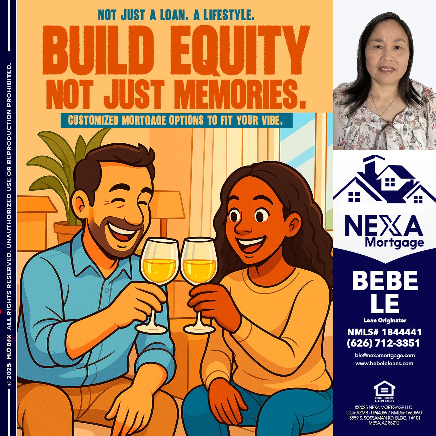 BILD EQUITY - Bebe Le- Serving California -Loan Originator