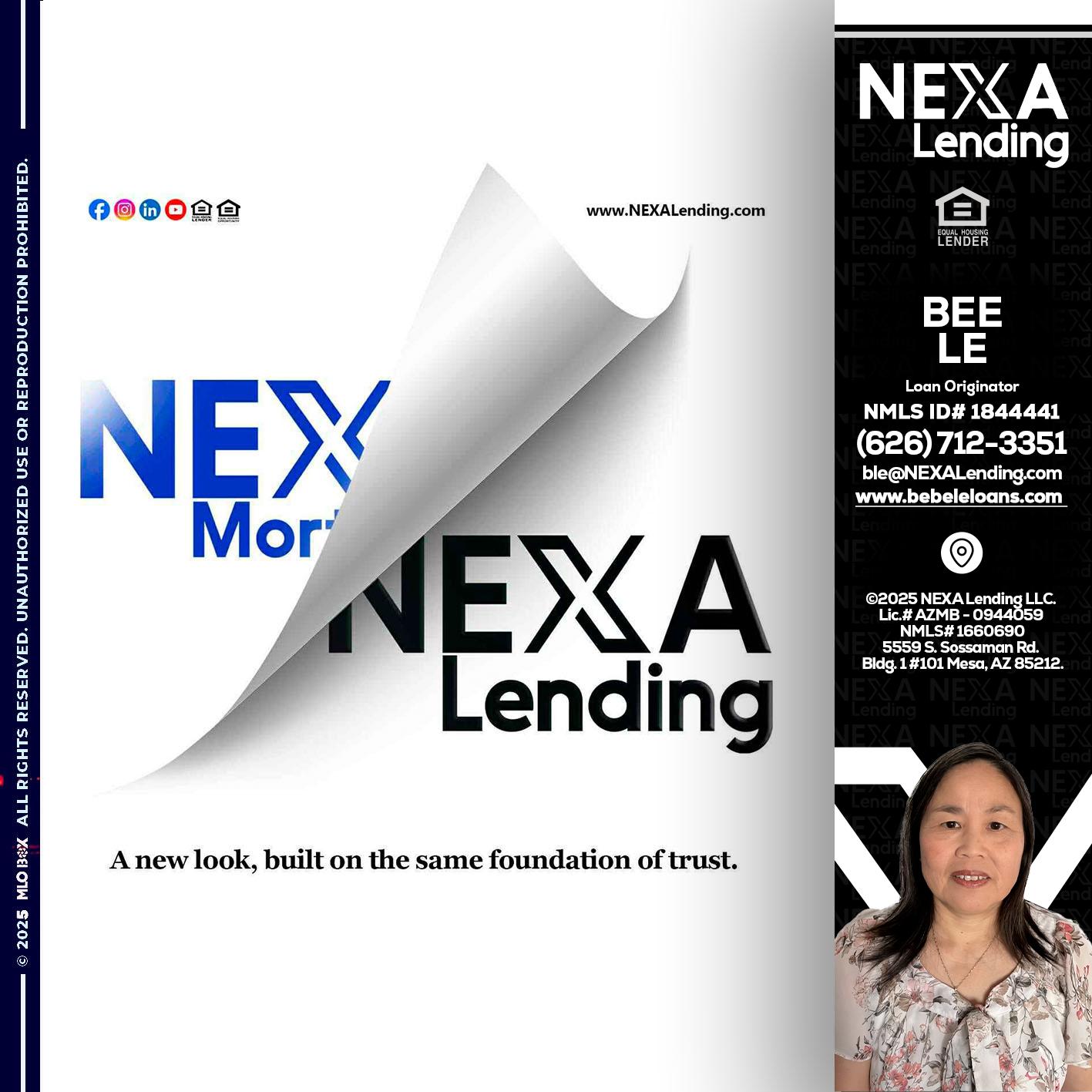 NEXA LENDING - Bebe Le- Serving California -Loan Originator NEXA LENDING - Bebe Le- Serving California -Loan Originator