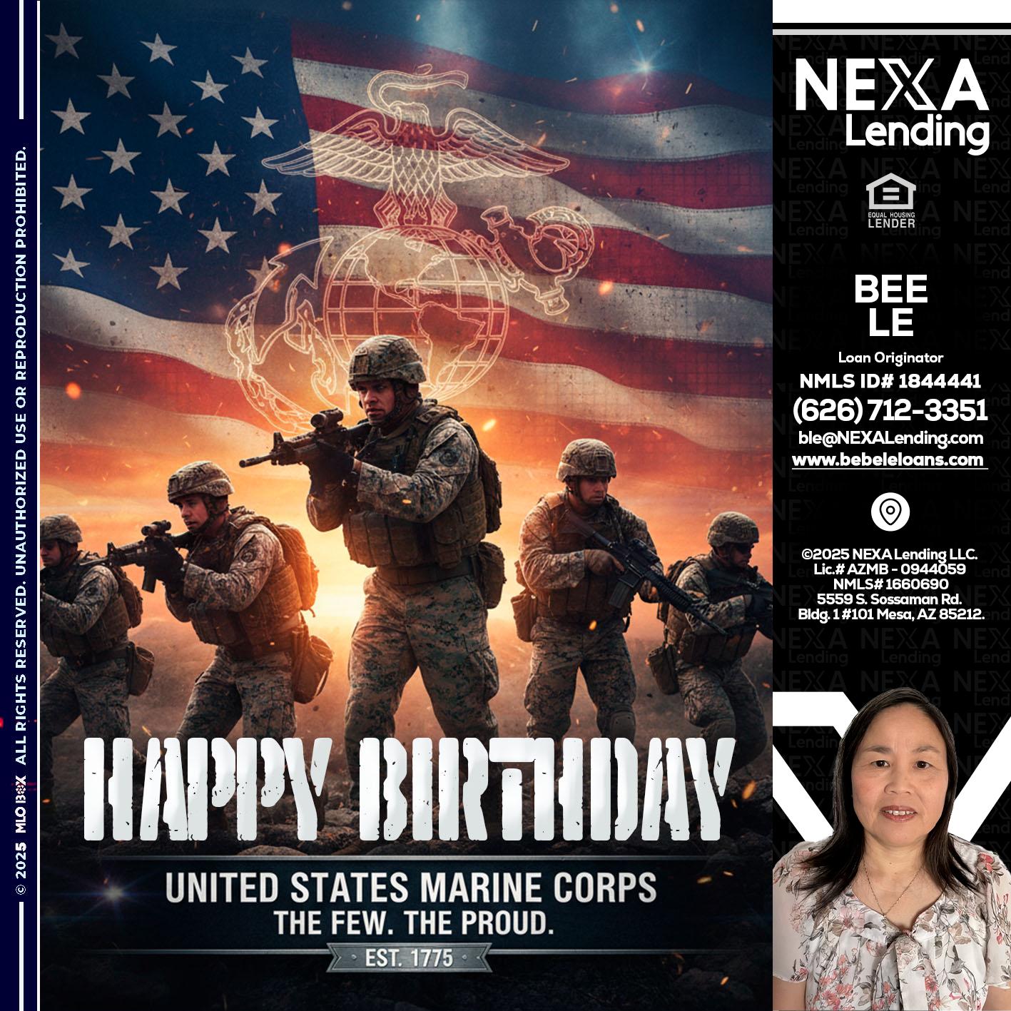 happy birthday - Bebe Le- Serving California -Loan Originator