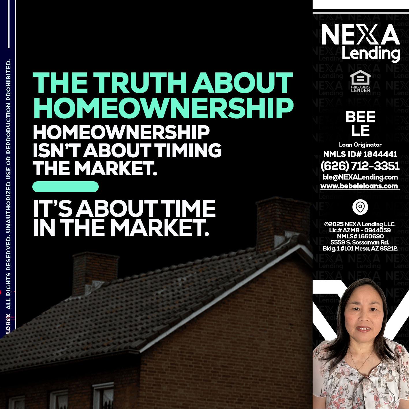 THE TRUTH ABOUT - Bebe Le- Serving California -Loan Originator