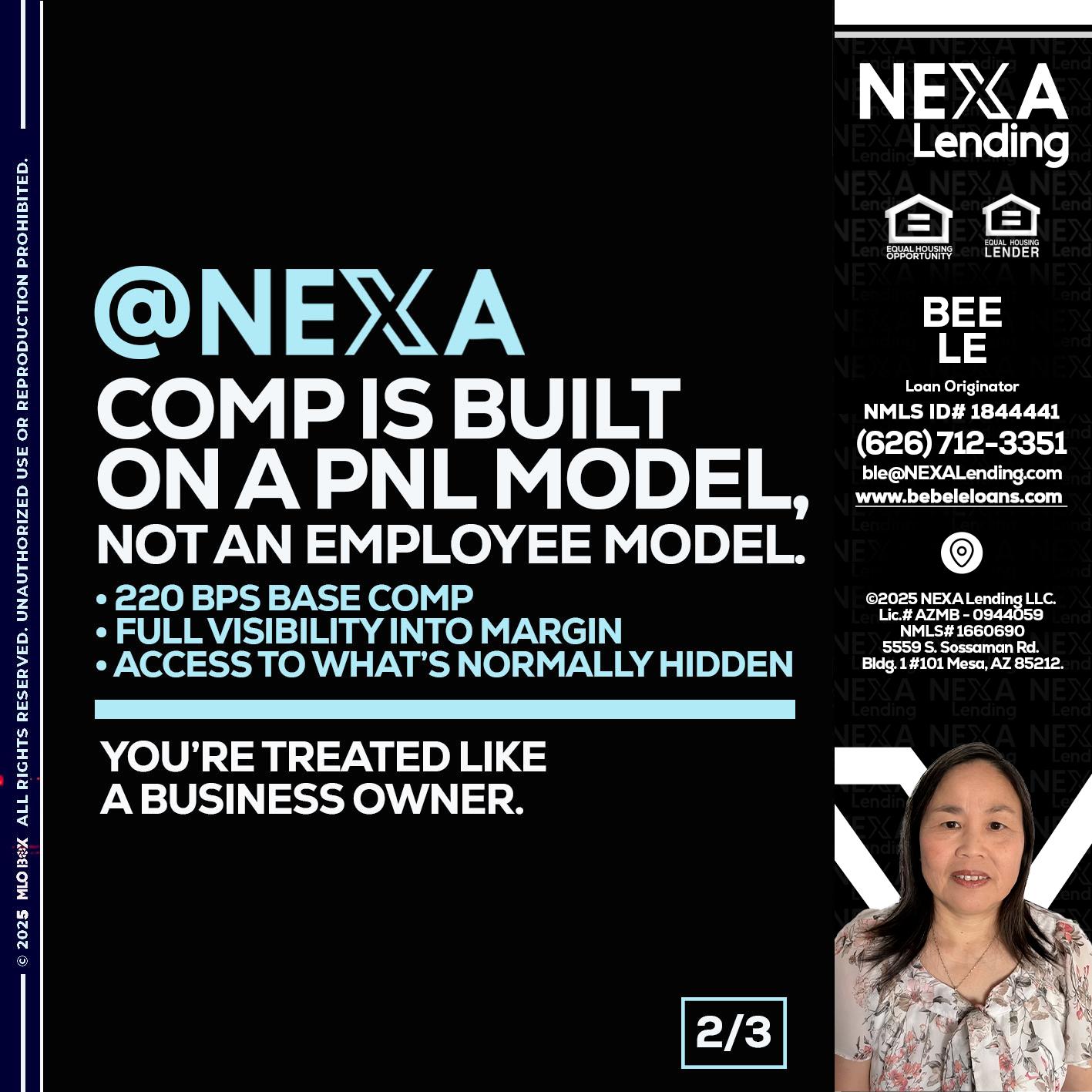 2 OF 3 - Bebe Le- Serving California -Loan Originator