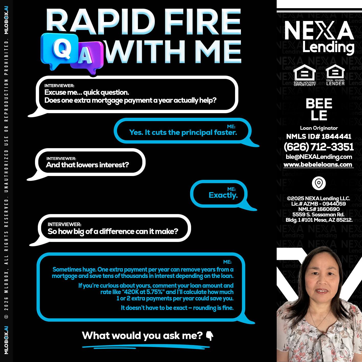 RAPID Q&A - Bebe Le- Serving California -Loan Originator